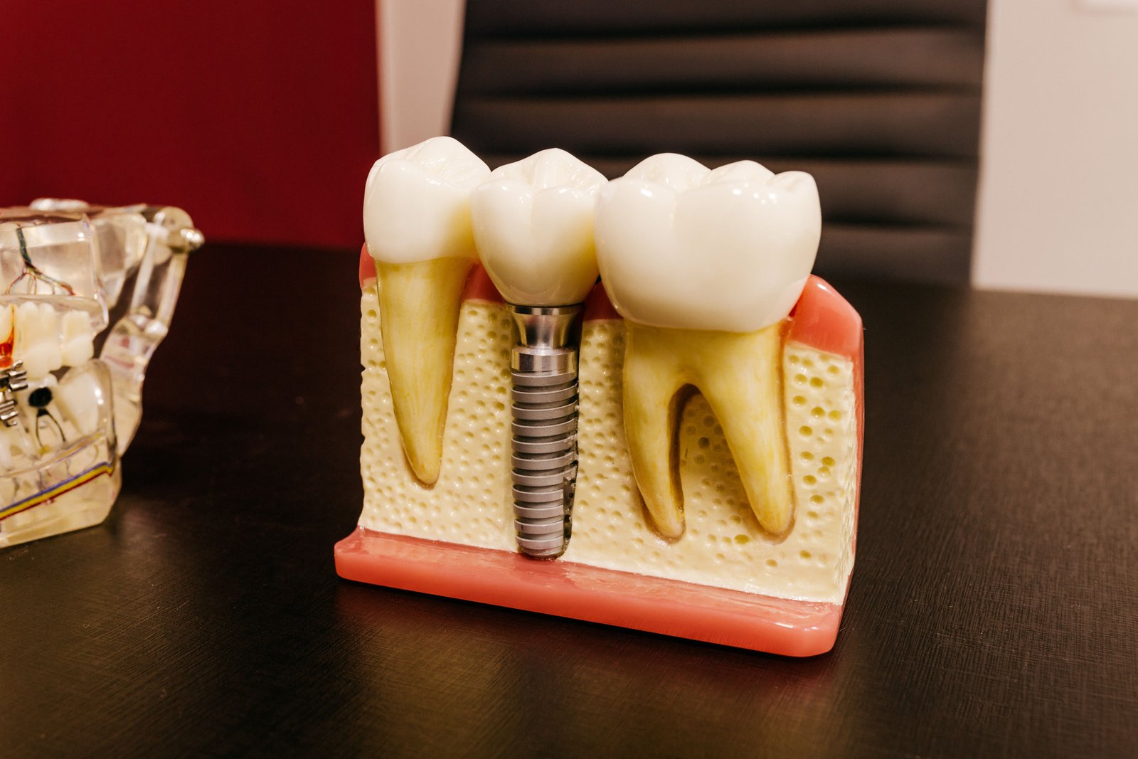 Advanced modern dental implant surgery operatory