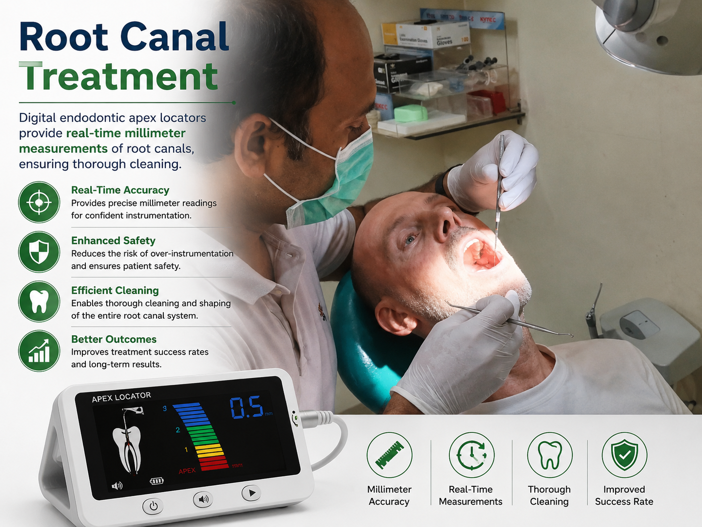 Advanced digital diagnostics in high-end medical clinic