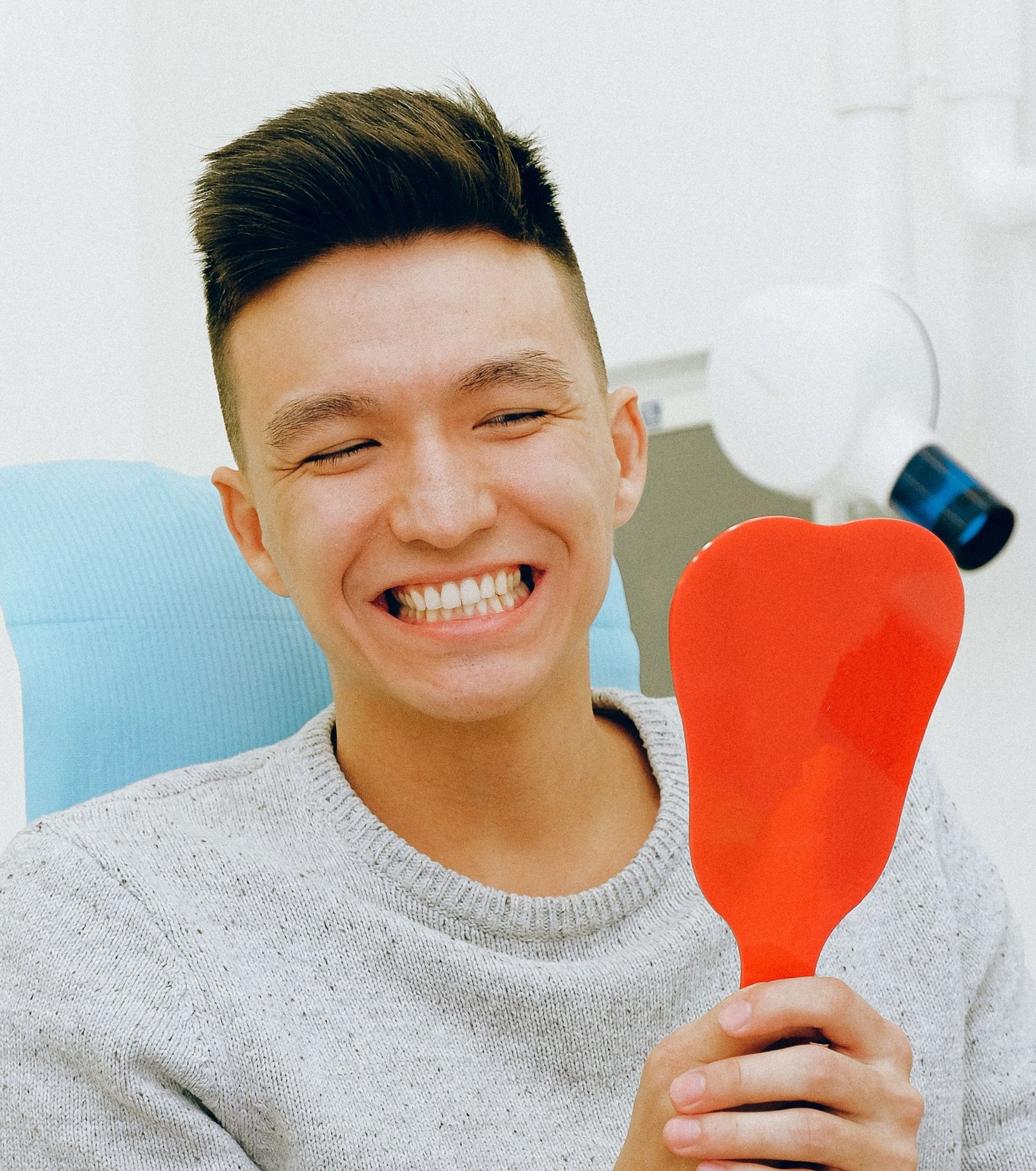 Sterile modern cosmetic dental clinic setup